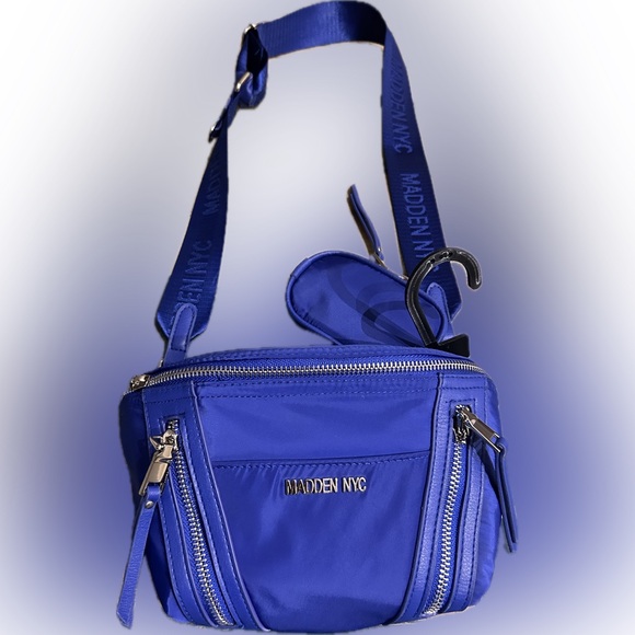 STEVE MADDEN NYC Royal Blue Fannypack/Belt Bag - Picture 2 of 4